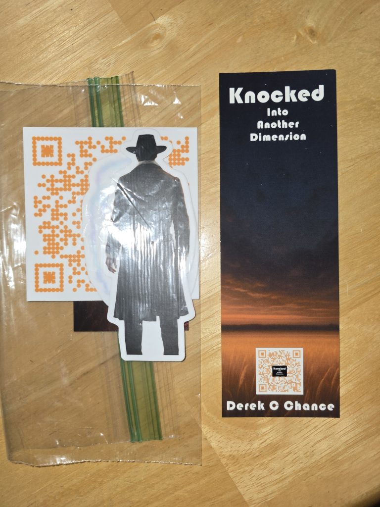 Knocked - Into Another Dimension - Sticker Pack with bookmark